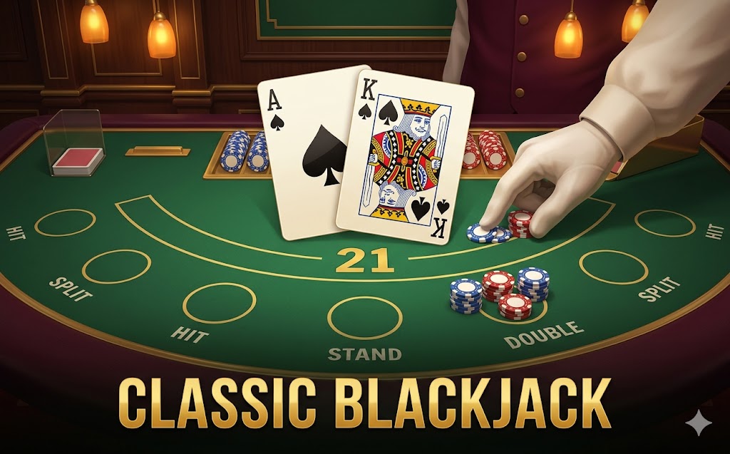 Classic Blackjack at 888JILI WIN Philippines
