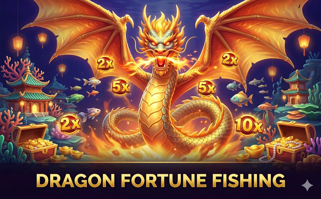 Dragon Fortune Fishing Game at 888JILI WIN Philippines
