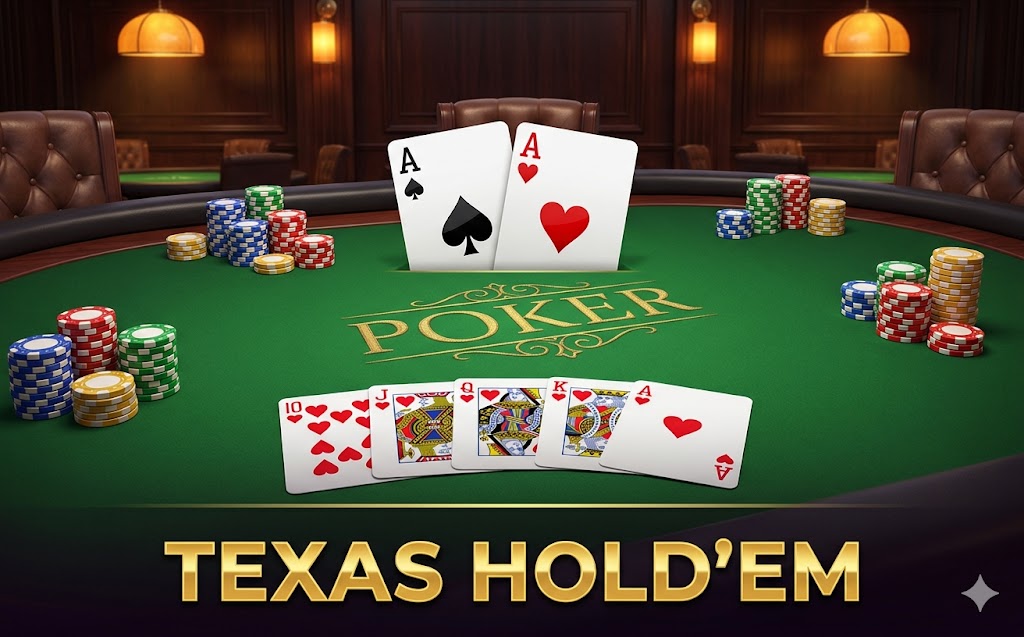 Texas Hold'em Poker at 888JILI WIN Philippines
